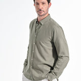 CAMISA LINO KHAKI SOFT - Polo Hills