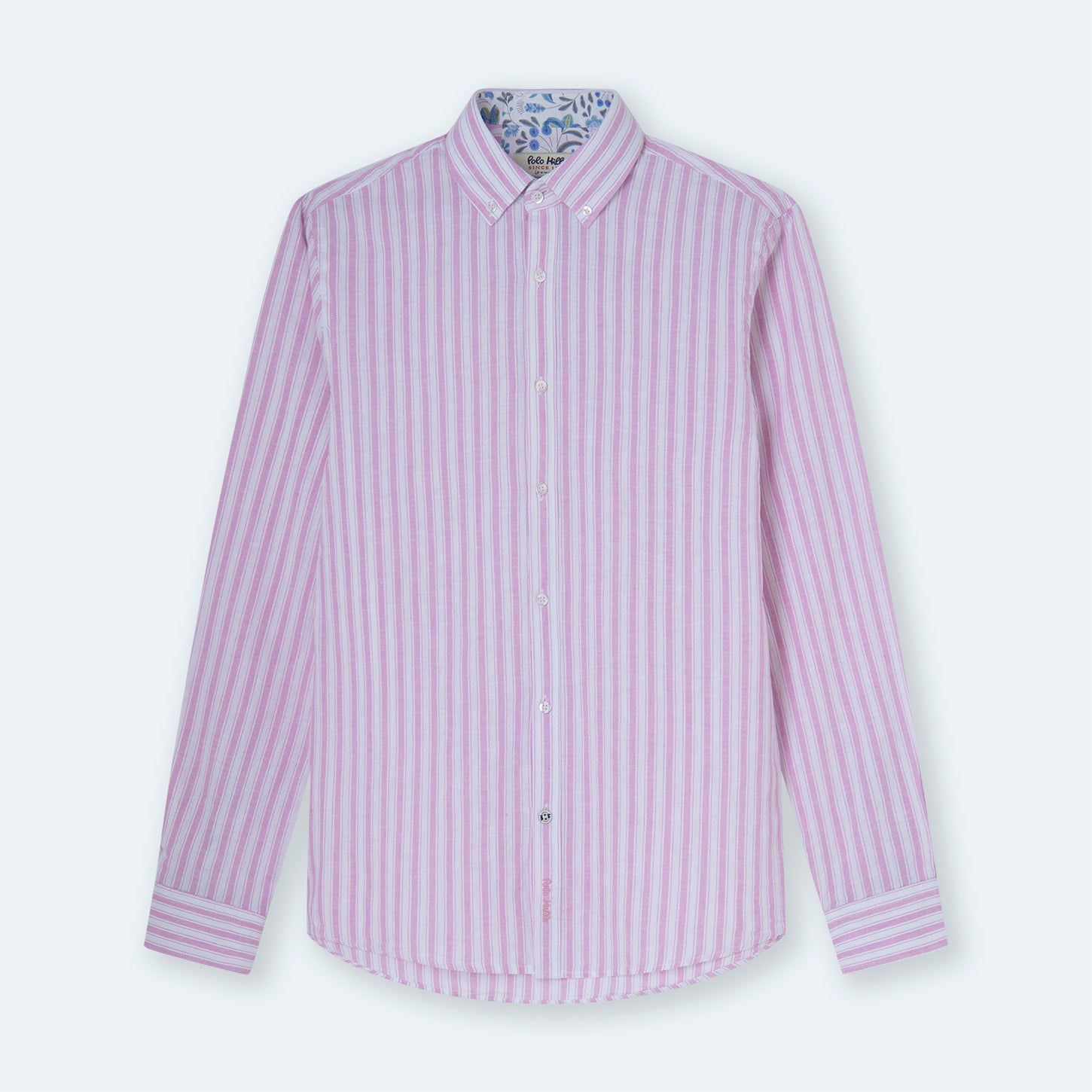 CAMISA LINO RAYA PINK - Polo Hills