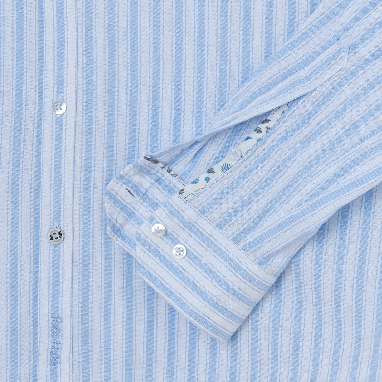 CAMISA LINO RAYA SKY - Polo Hills