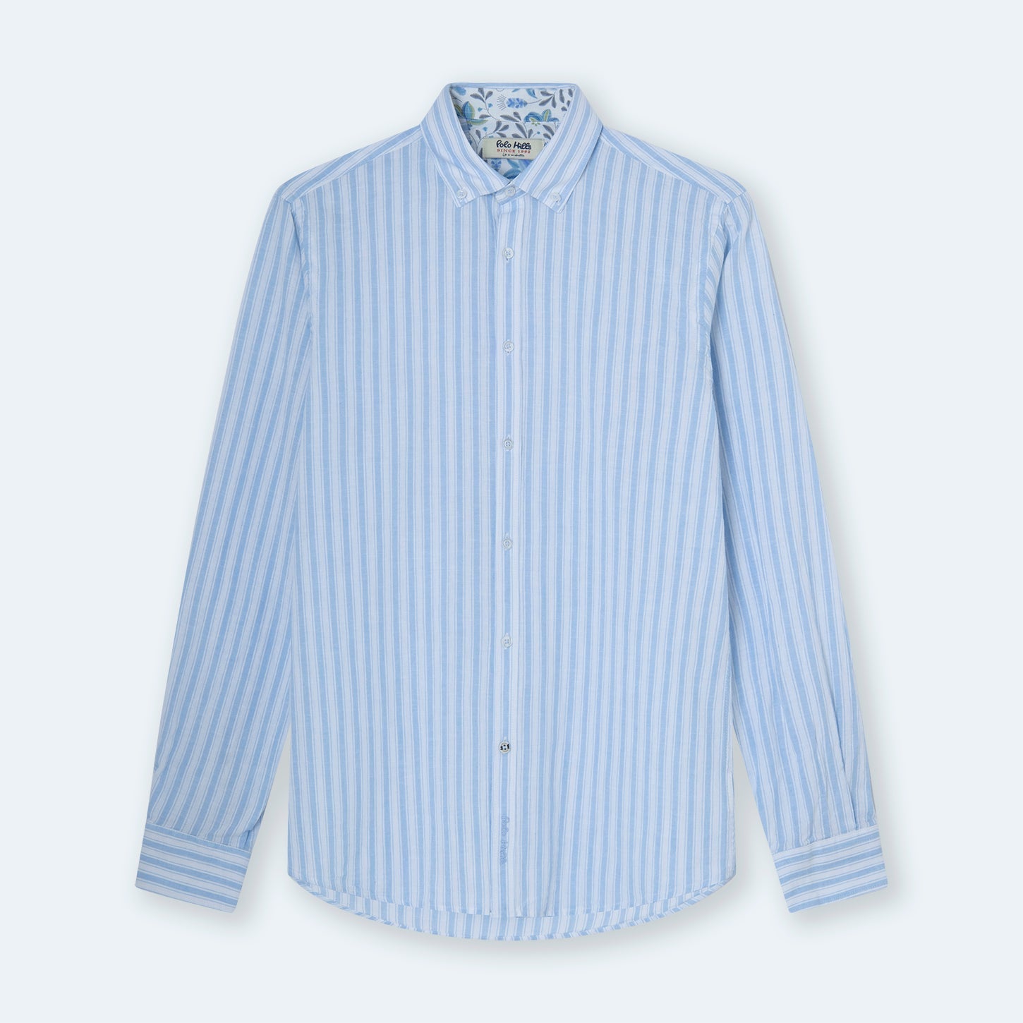 CAMISA LINO RAYA SKY - Polo Hills