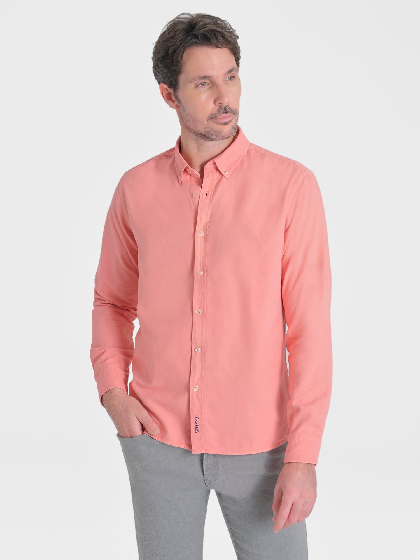 CAMISA UDINE CORAL - Polo Hills