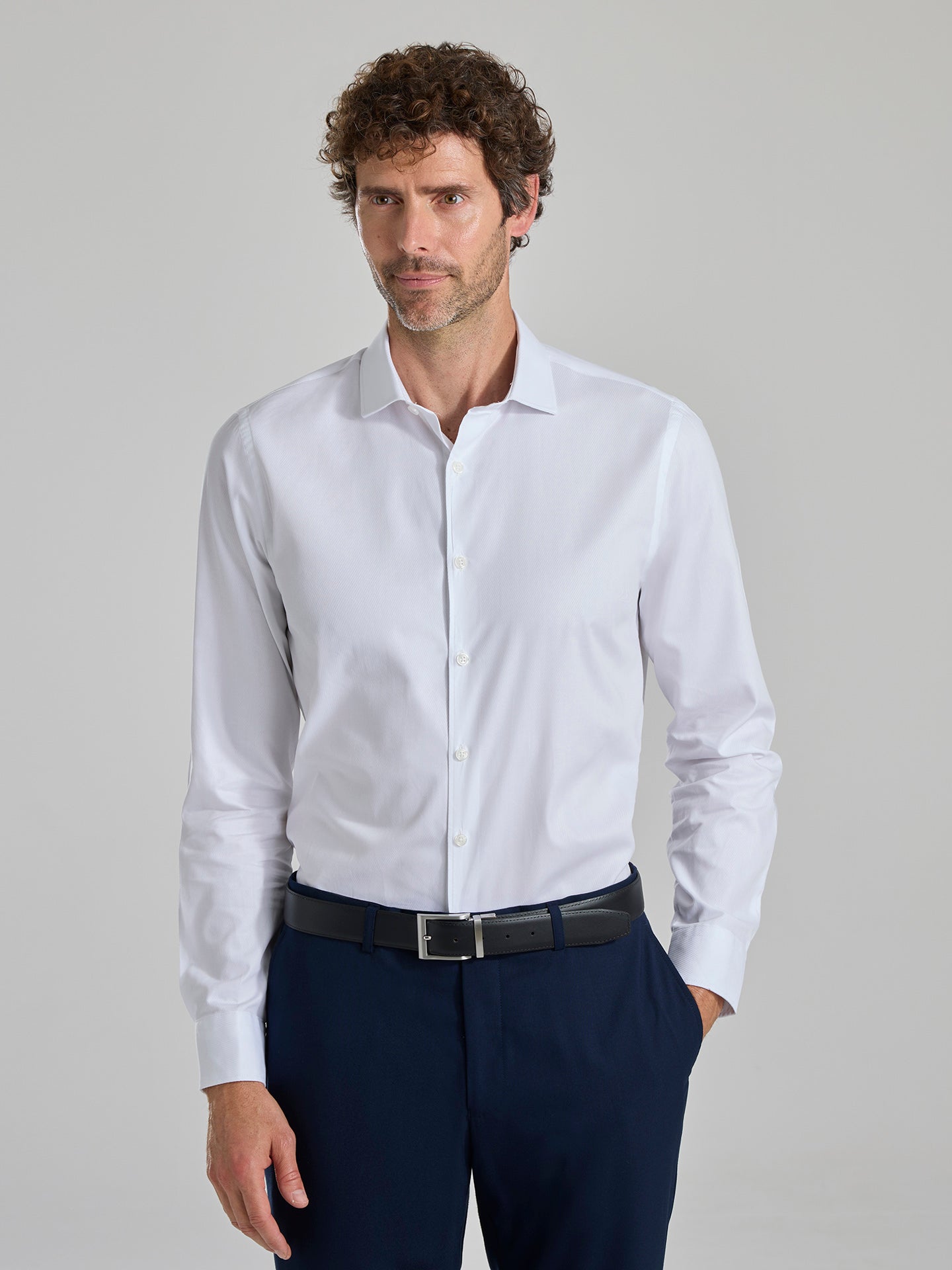 CAMISA VESTIR DIAGONAL - Polo Hills