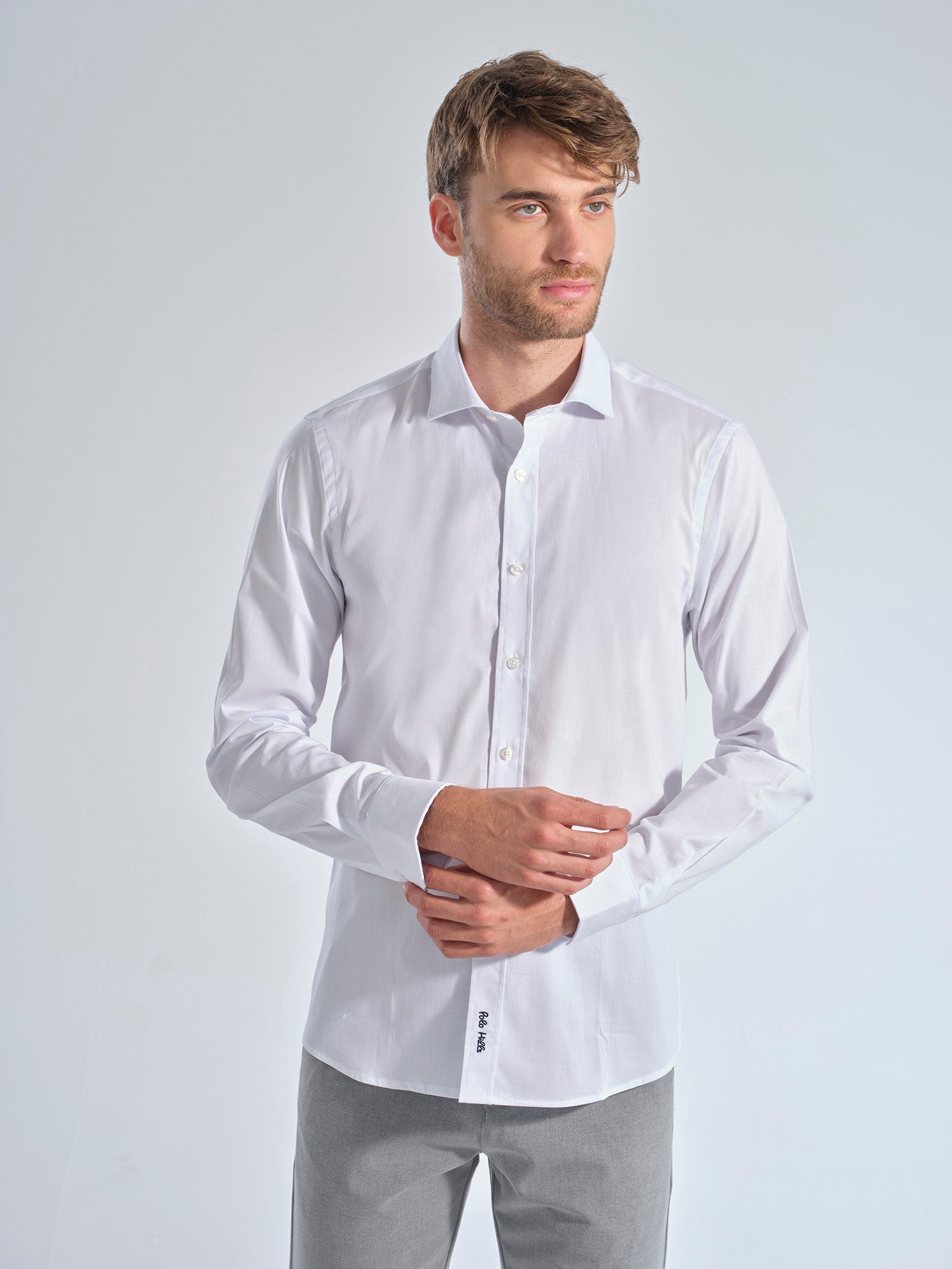 CAMISA VESTIR WHITE POP - Polo Hills