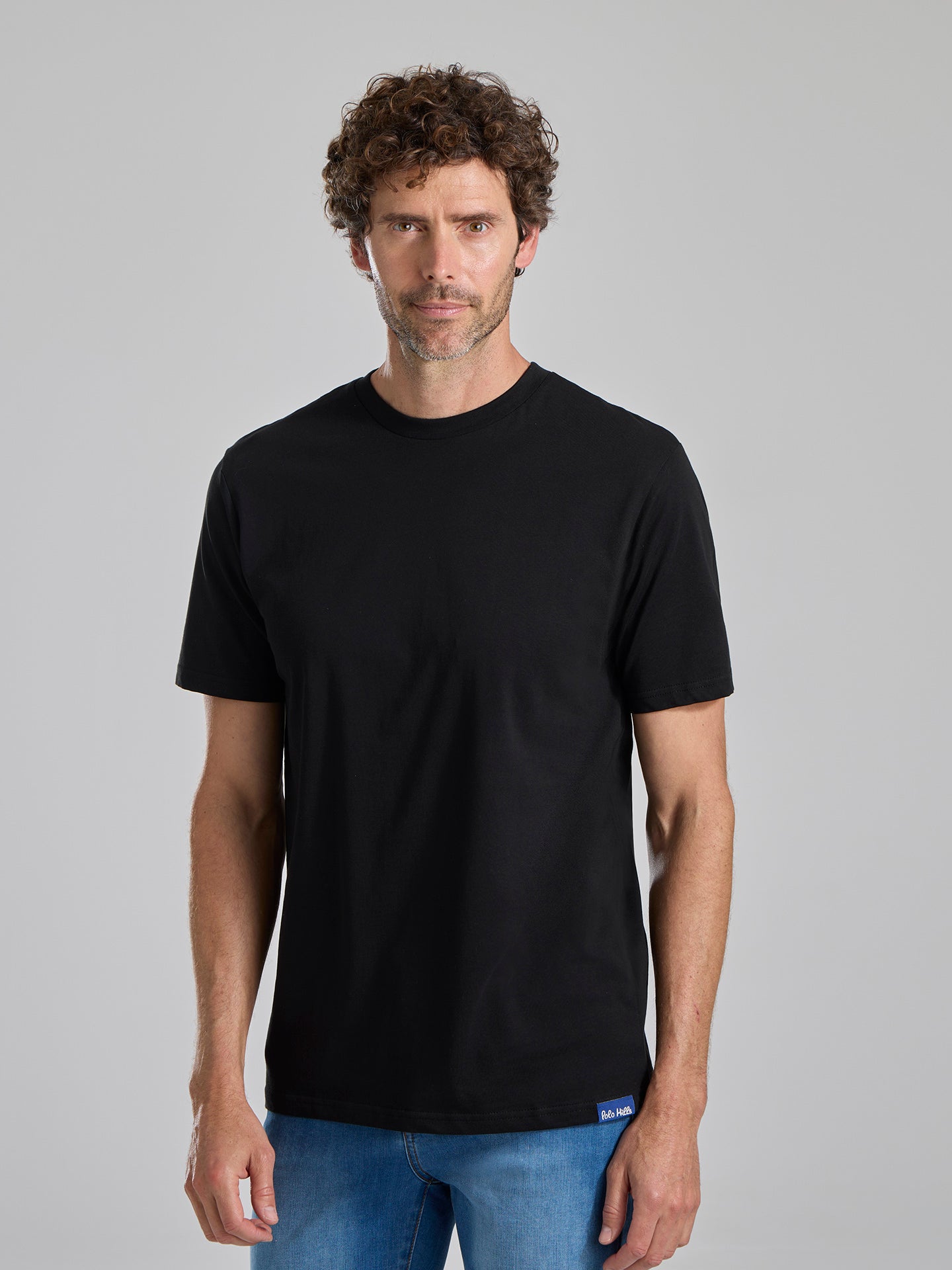 CAMISETA BASIC BLACK - Polo Hills