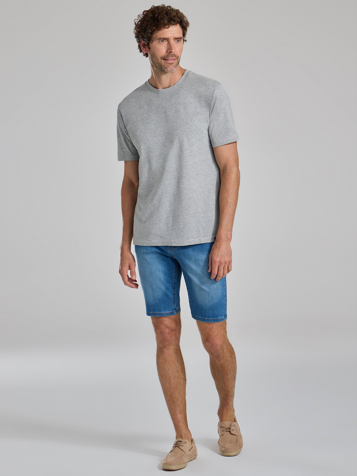 CAMISETA BASIC GREY - Polo Hills