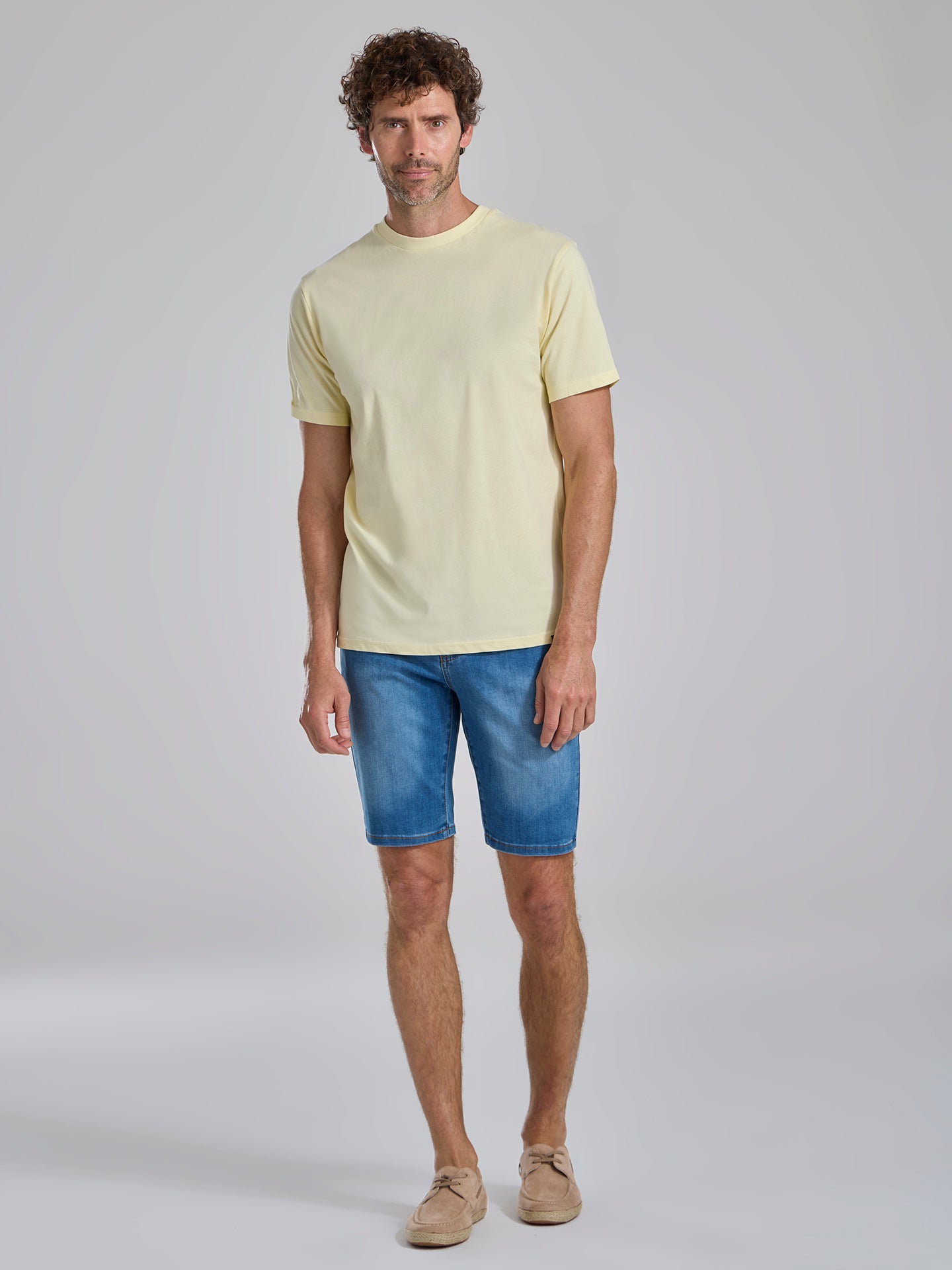 CAMISETA BASIC YELLOW - Polo Hills