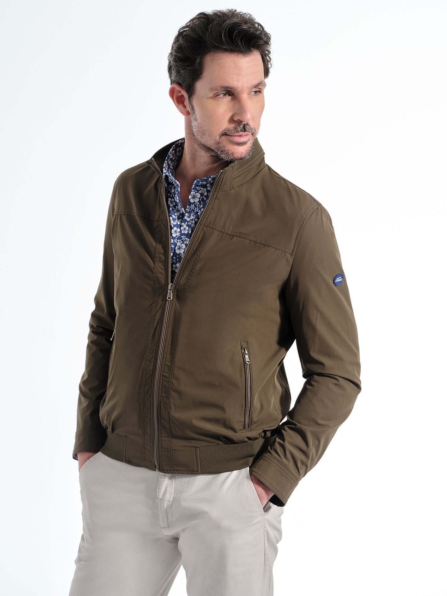 CAZADORA BOMBER BE KHAKI - Polo Hills
