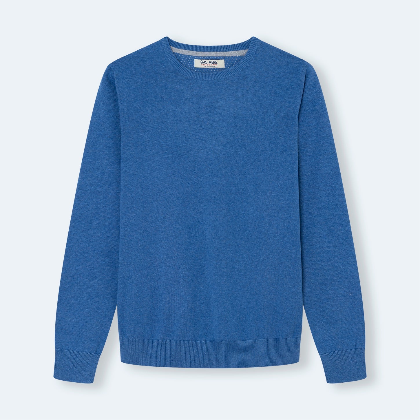 JERSEY ALGODON MID BLUE - Polo Hills