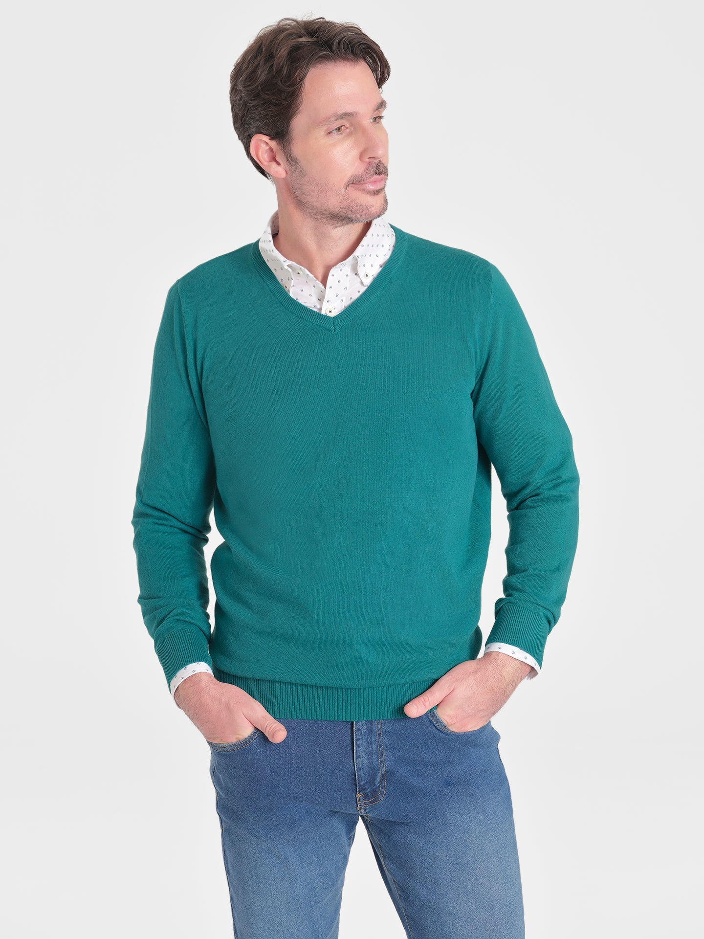 JERSEY ALGODON PICO GREEN - Polo Hills