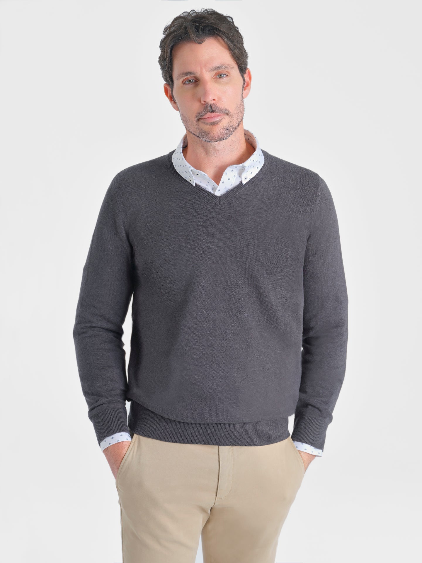 JERSEY ALGODON PICO GREY - Polo Hills