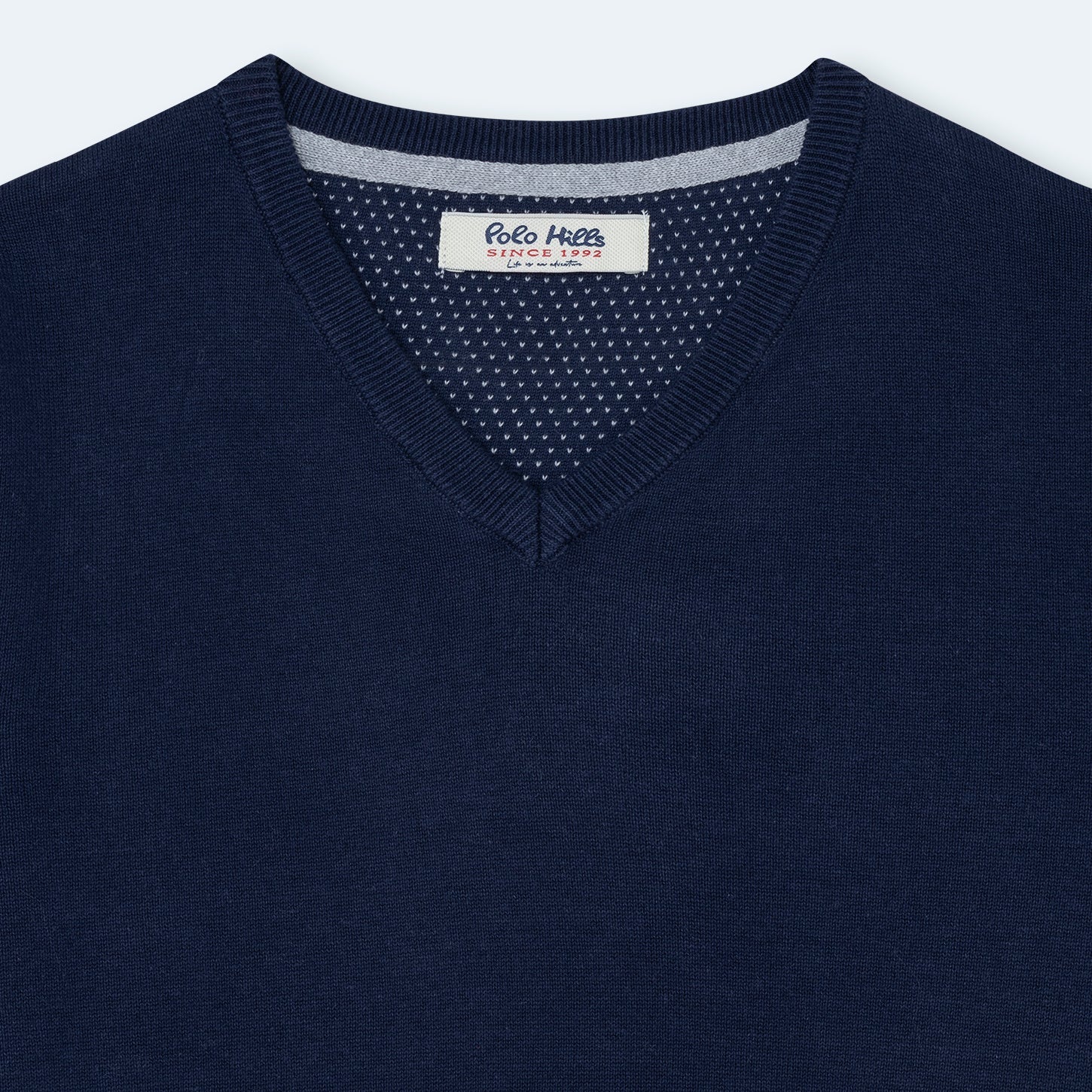 JERSEY ALGODON PICO NAVY - Polo Hills