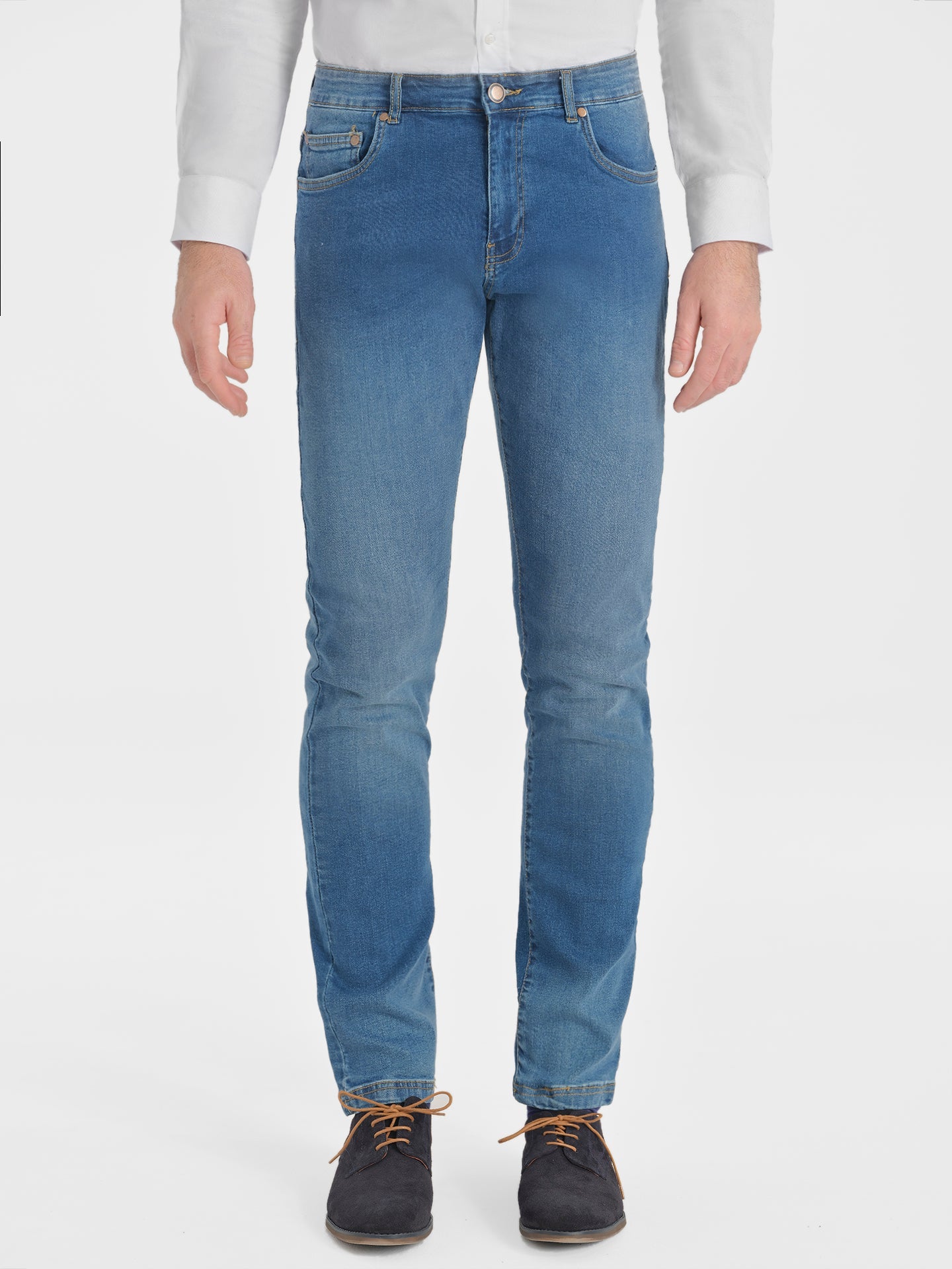 PANTALON DENIM SMITH BLUE - Polo Hills