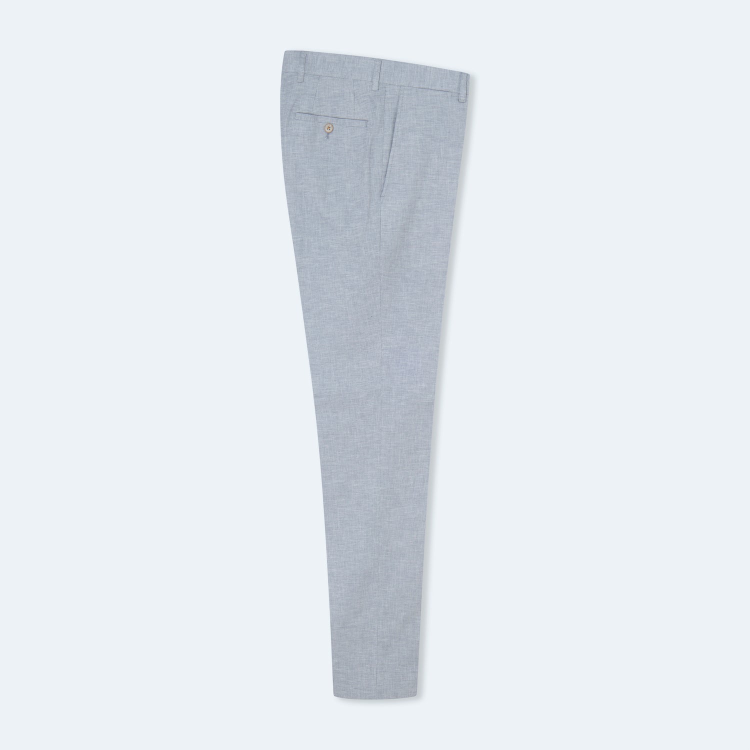 PANTALON LINO BE GREY - Polo Hills