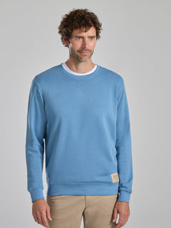SUDADERA ECO SOFT BLUE - Polo Hills