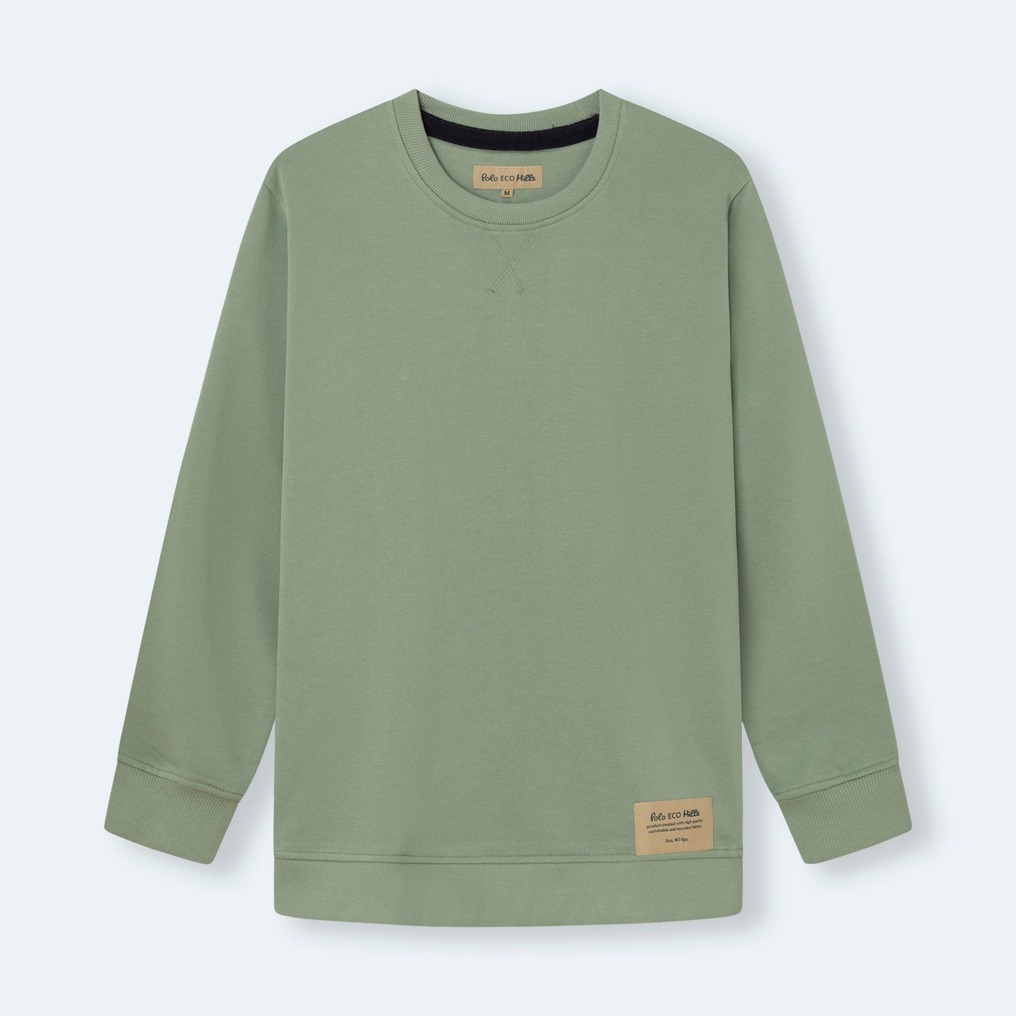SUDADERA ECO SOFT KHAKI - Polo Hills