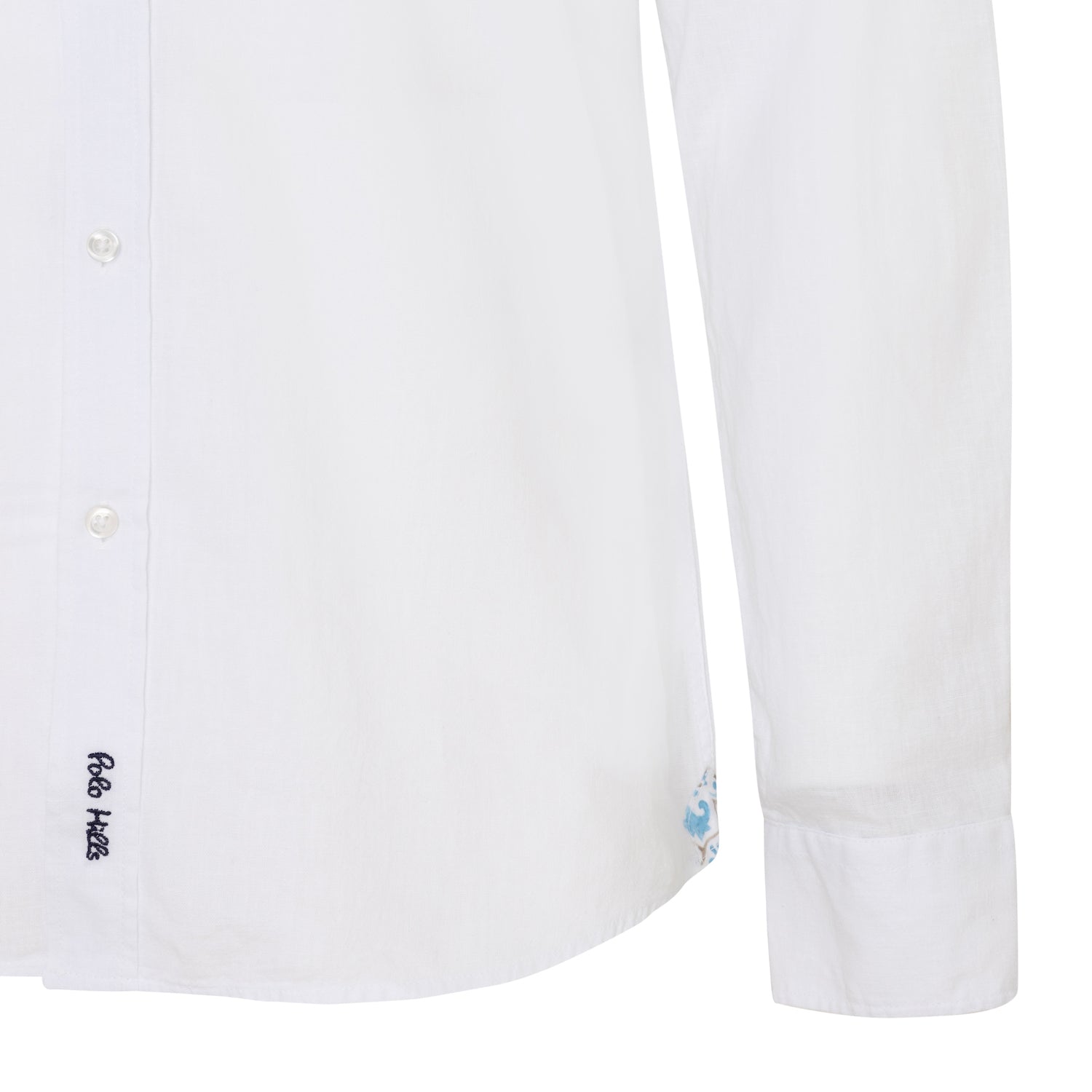CAMISA LINO WHITE - Polo Hills