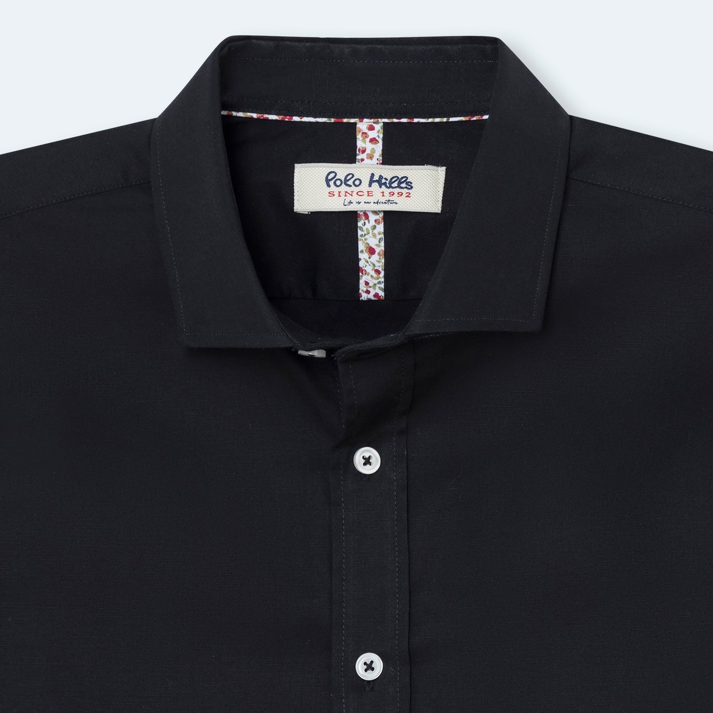 CAMISA POPY BLACK - Polo Hills