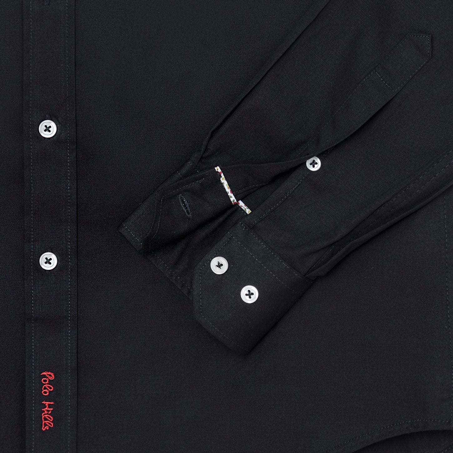 CAMISA POPY BLACK - Polo Hills