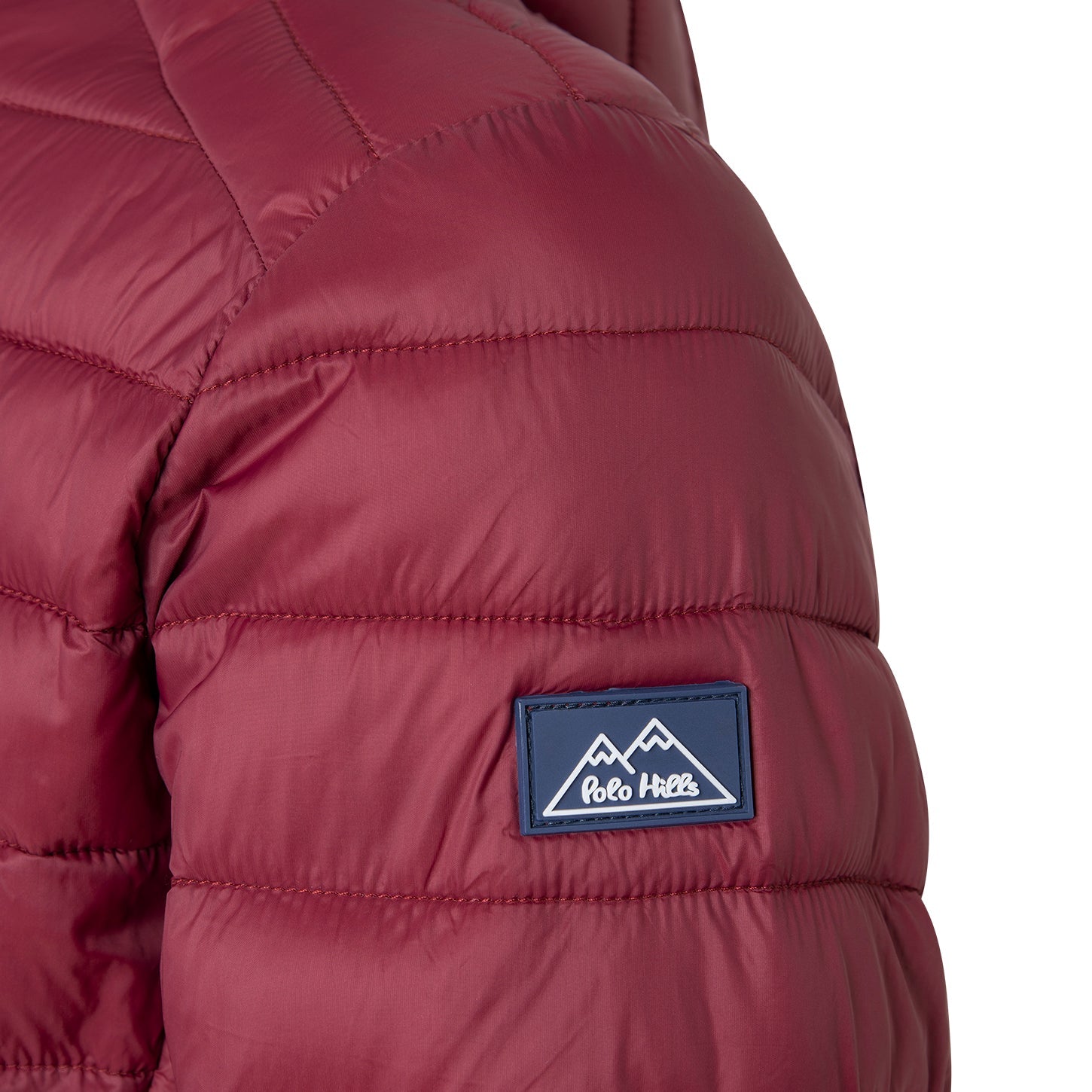 CHAQUETA JACKHOOD BURGUNDY - Polo Hills