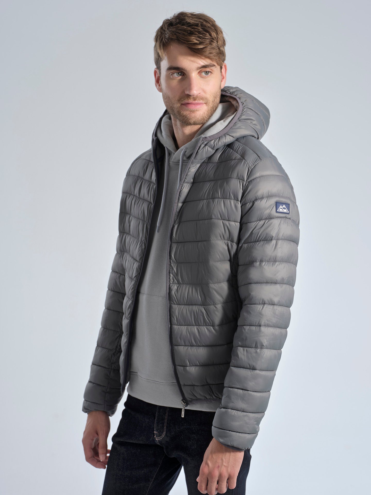 CHAQUETA JACKHOOD GREY - Polo Hills