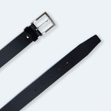 CINTURON PIEL BLACK - Polo Hills
