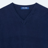 JERSEY PICO LANA BE NAVY - Polo Hills