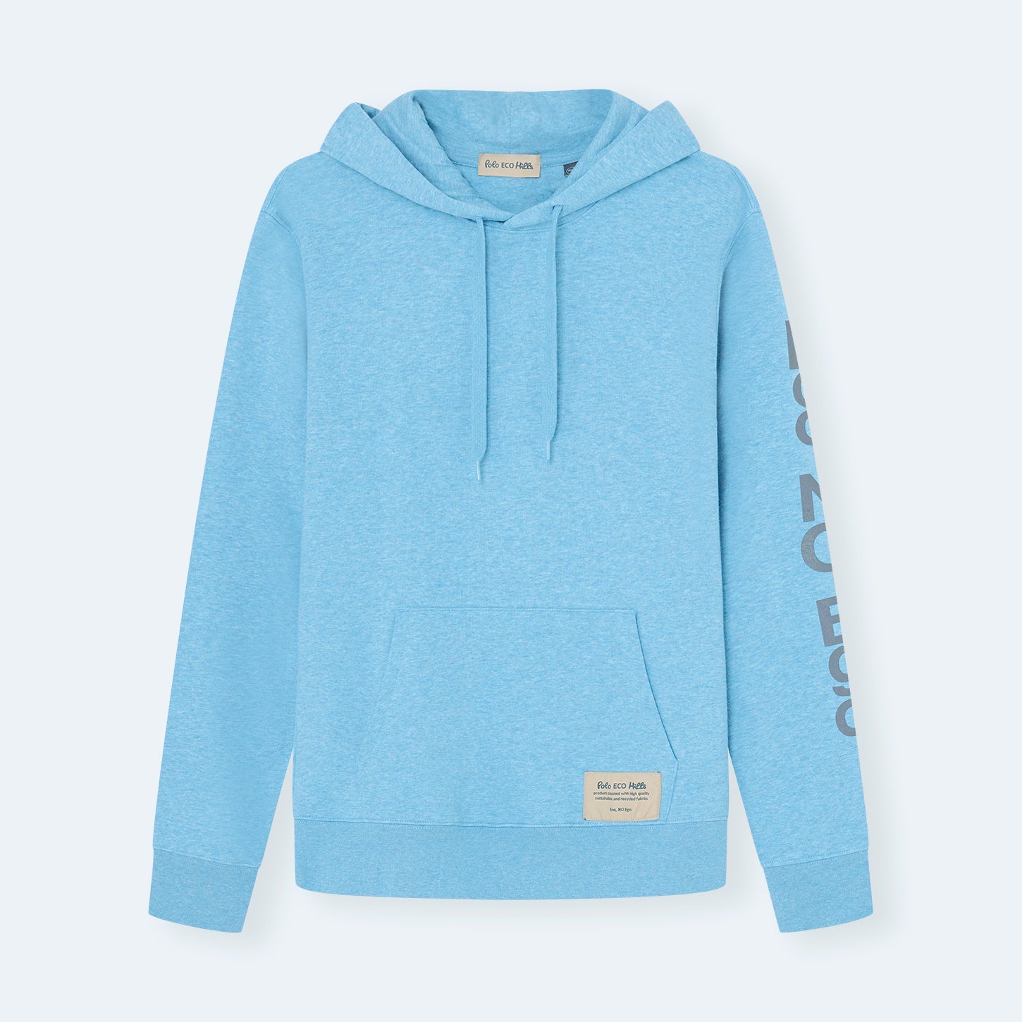 SUDADERA ECO HOOD SKY - Polo Hills