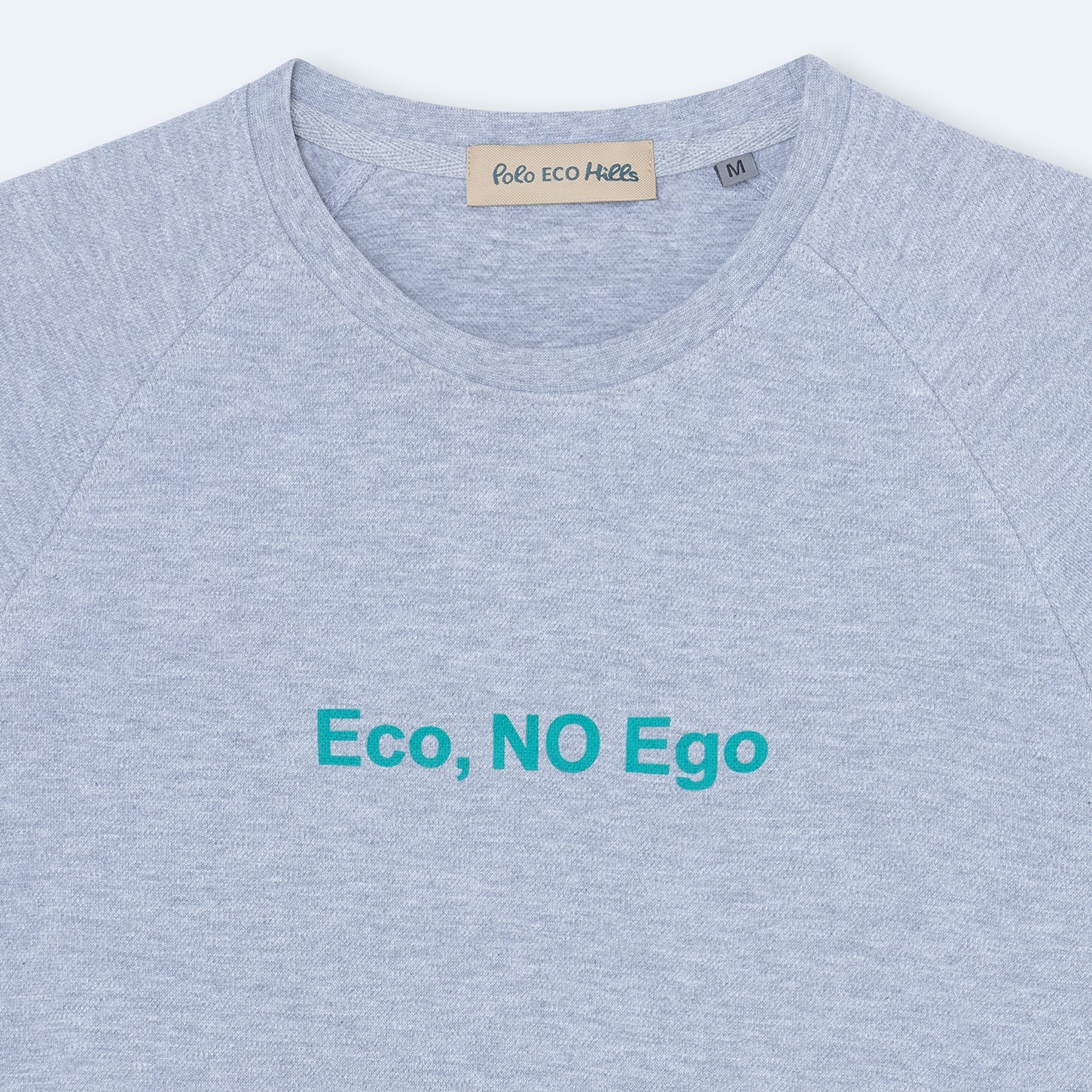 SUDADERA ECO PIQUÉ GREY - Polo Hills