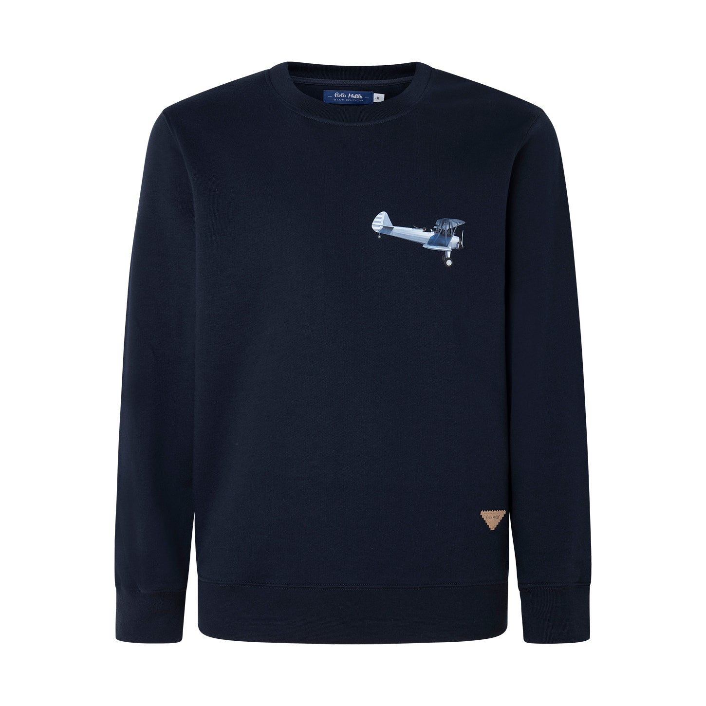 SUDADERA FLY NAVY BE - Polo Hills