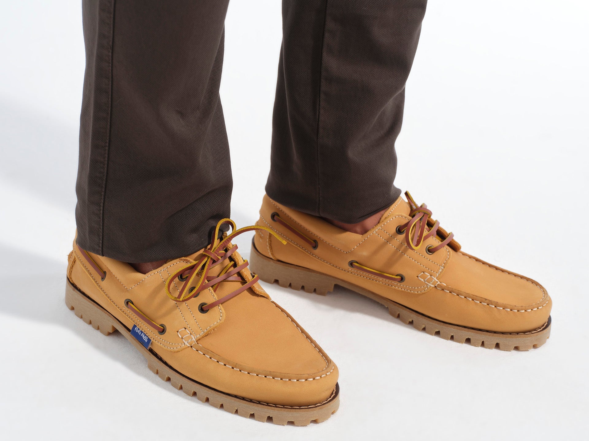 ZAPATO NAUTICO CAMEL - Polo Hills
