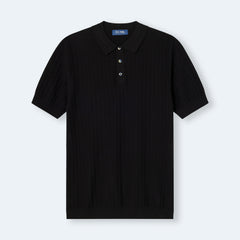 POLO KNIT BLACK