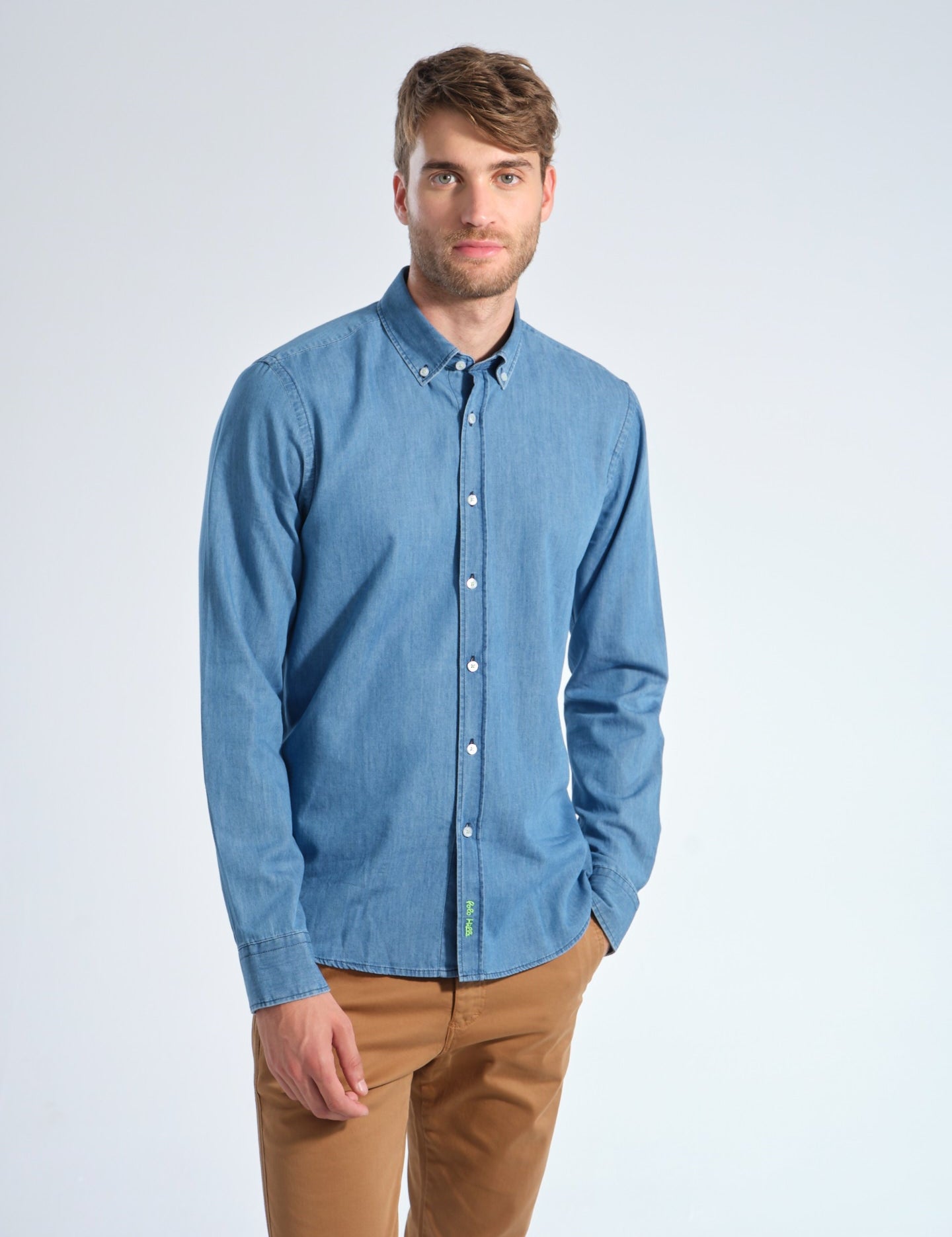 CAMISA BLEACHED - Polo Hills