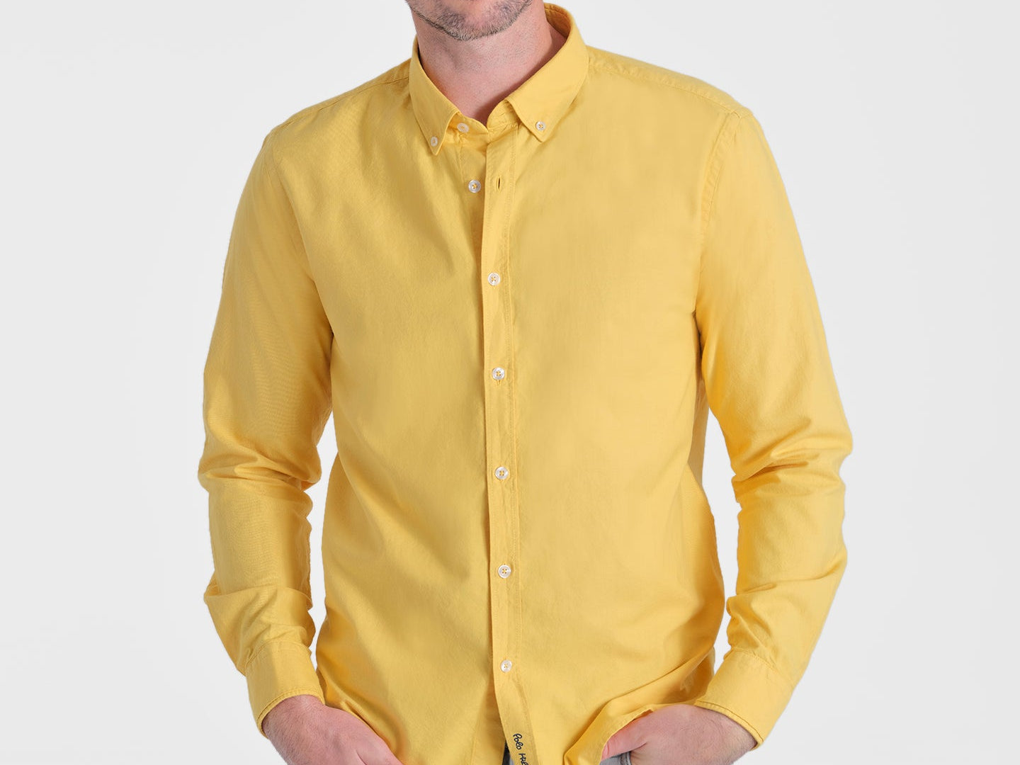 CAMISA UDINE MUSTARD - Polo Hills