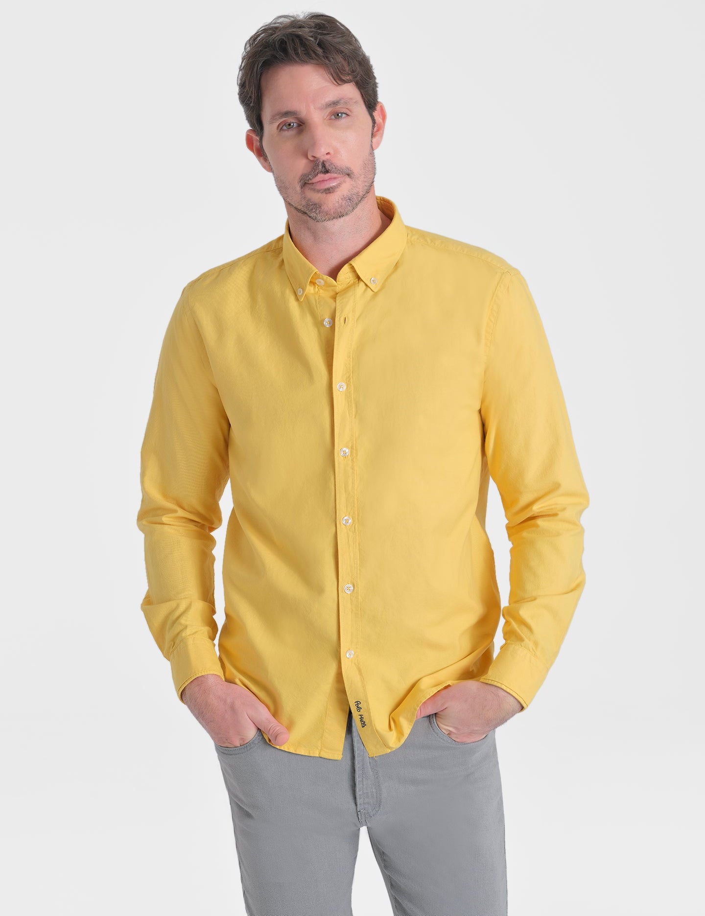 CAMISA UDINE MUSTARD - Polo Hills