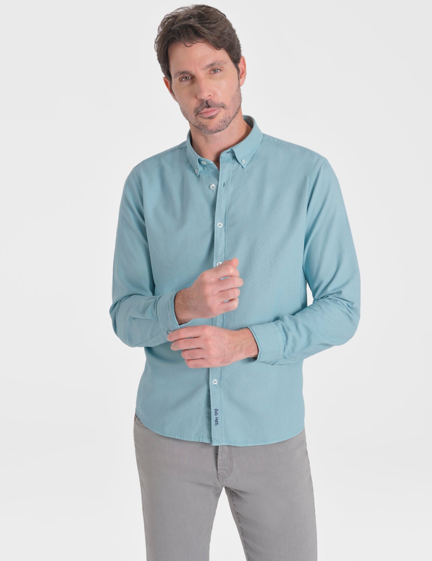 CAMISA UDINE TURQUOISE - Polo Hills