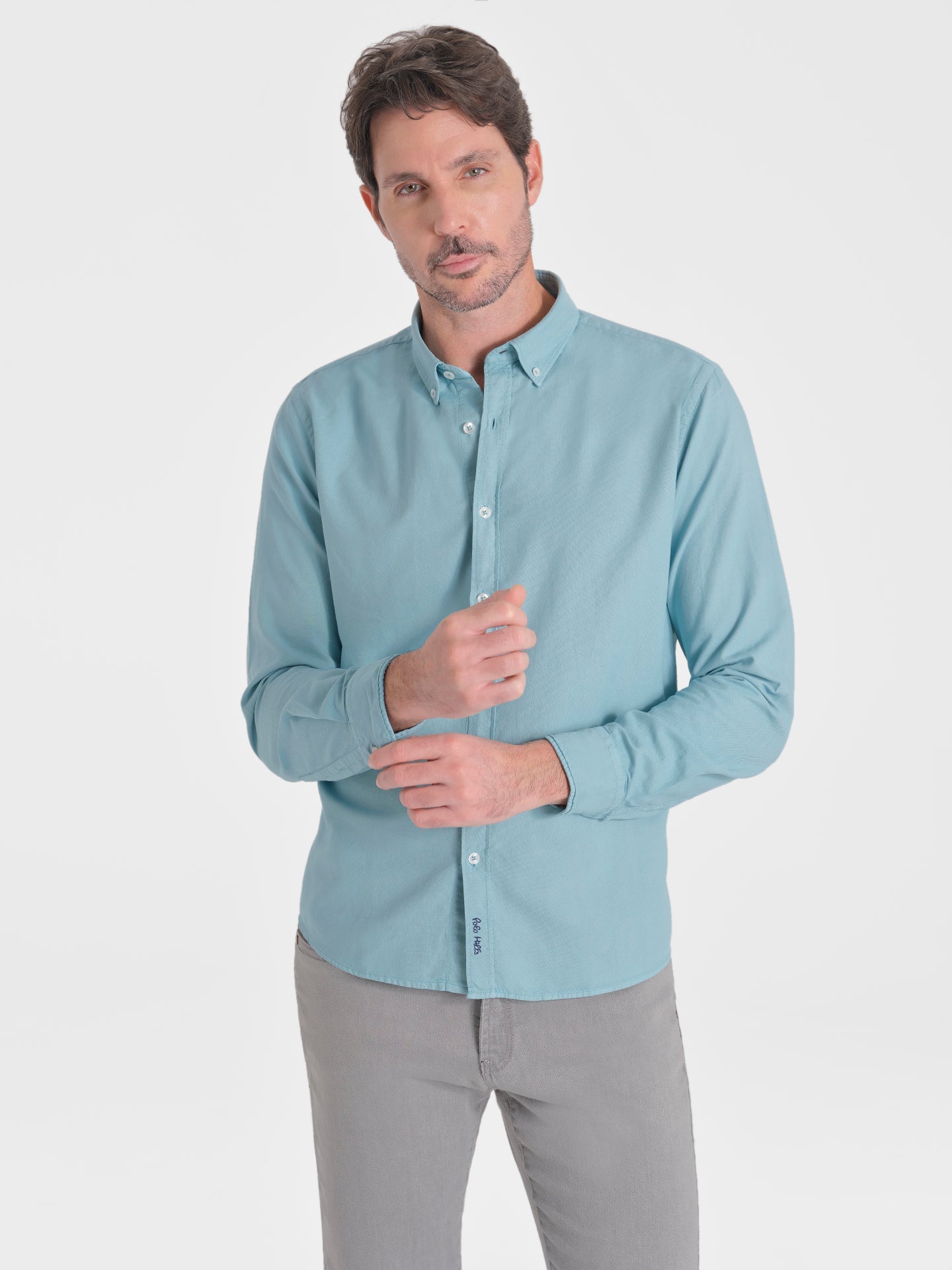 CAMISA UDINE TURQUOISE - Polo Hills