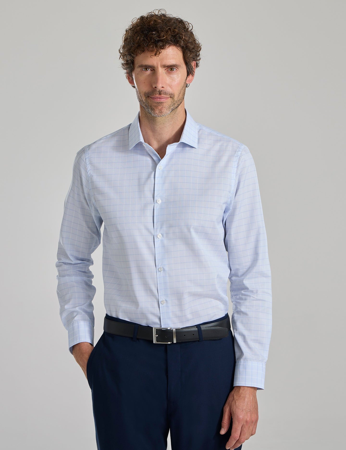 CAMISA VESTIR CHECK - Polo Hills