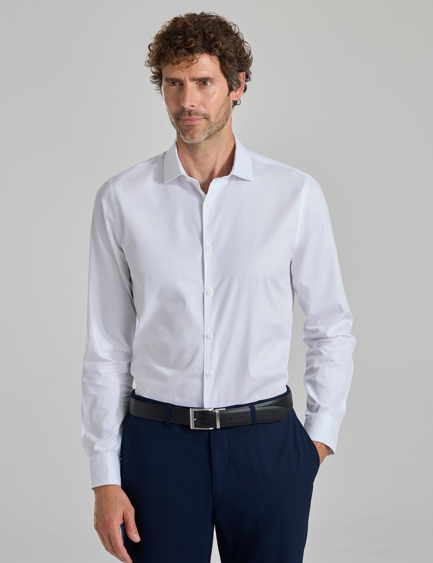CAMISA VESTIR DIAGONAL - Polo Hills