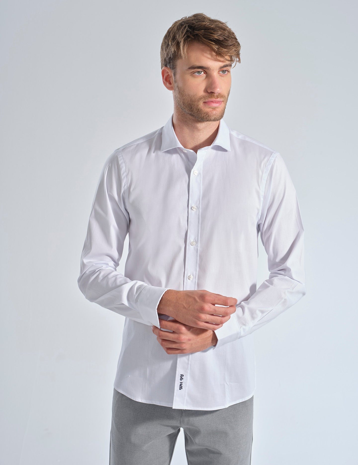 CAMISA VESTIR WHITE POP - Polo Hills