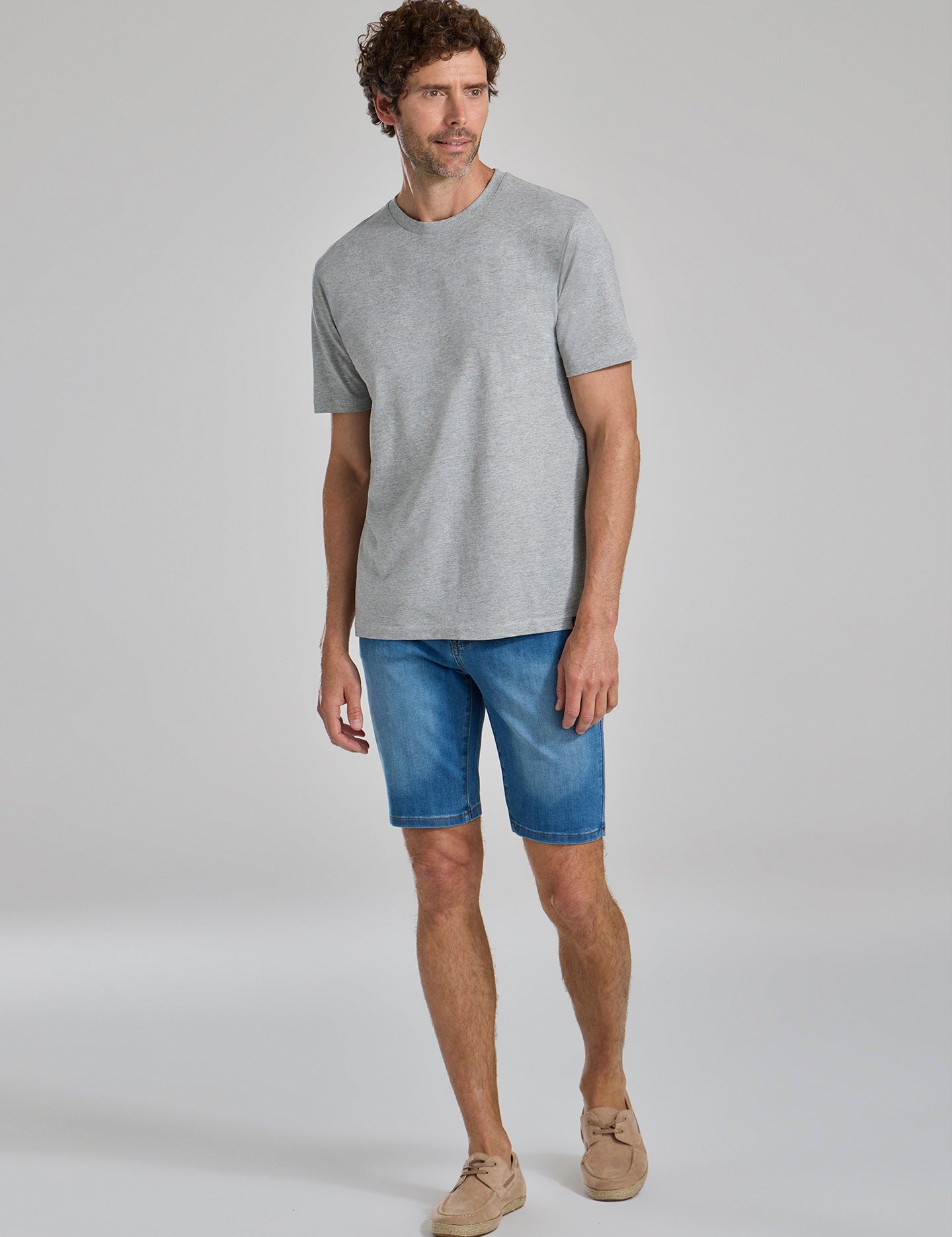CAMISETA BASIC GREY - Polo Hills