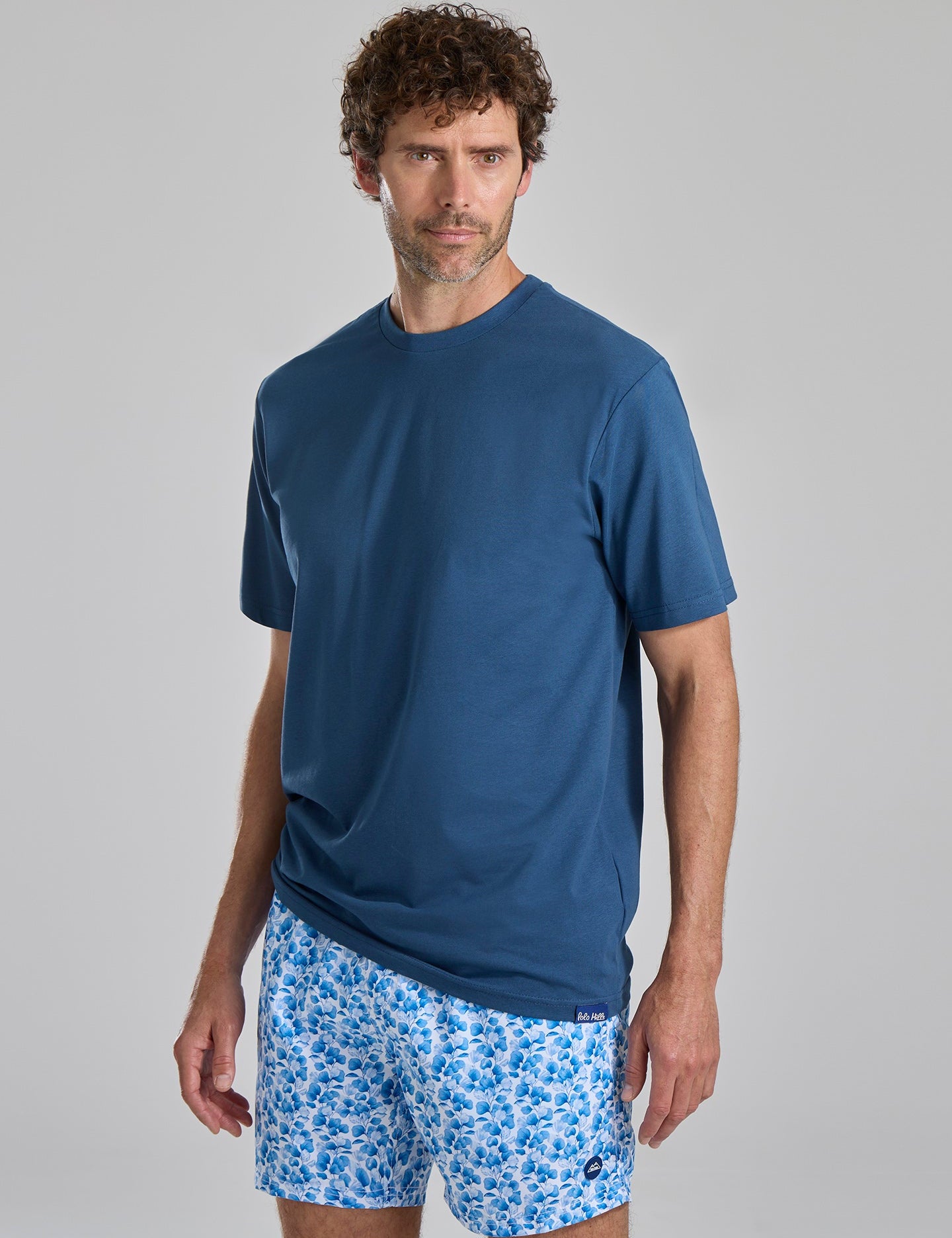 CAMISETA BASIC NAVY - Polo Hills