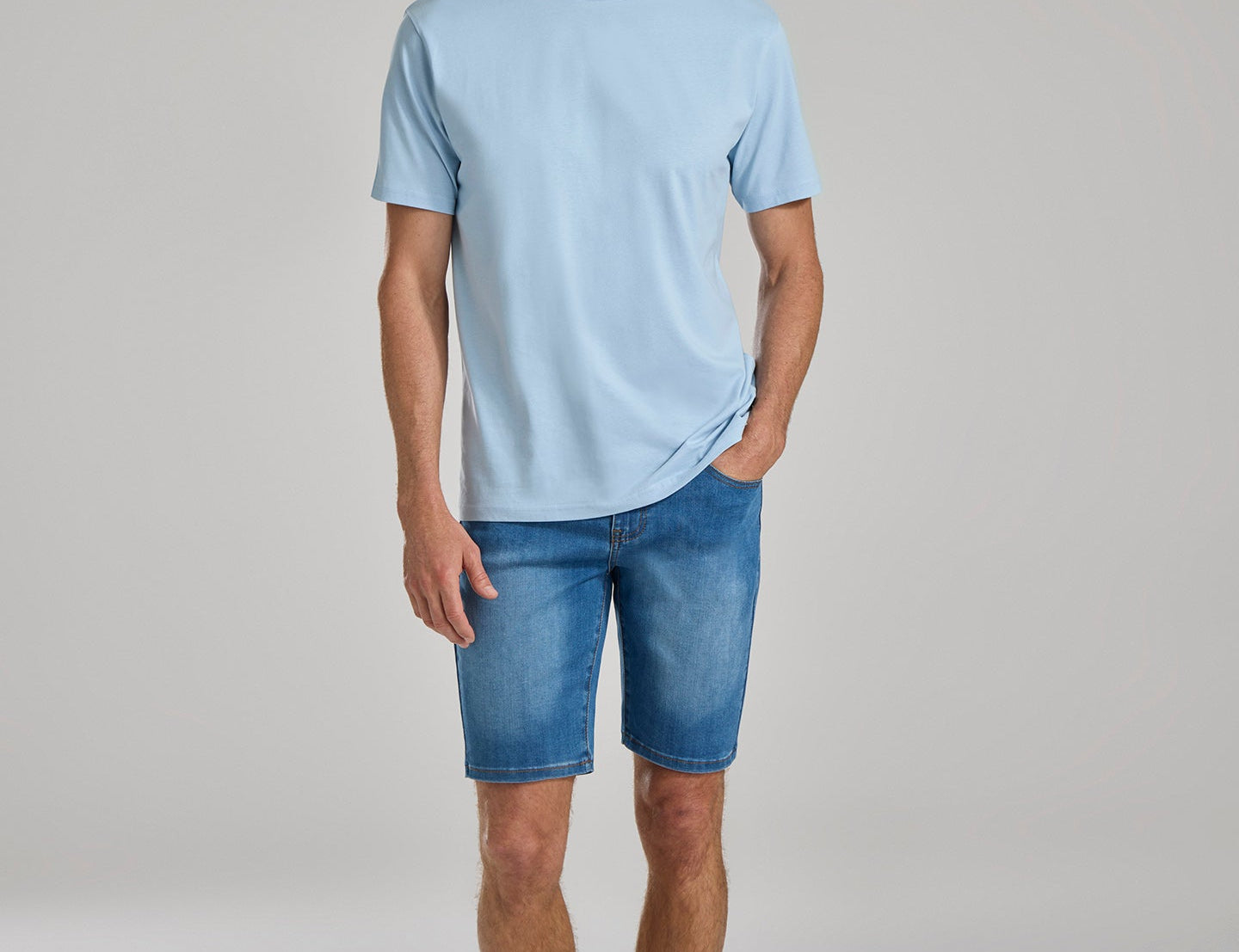CAMISETA BASIC SKY - Polo Hills