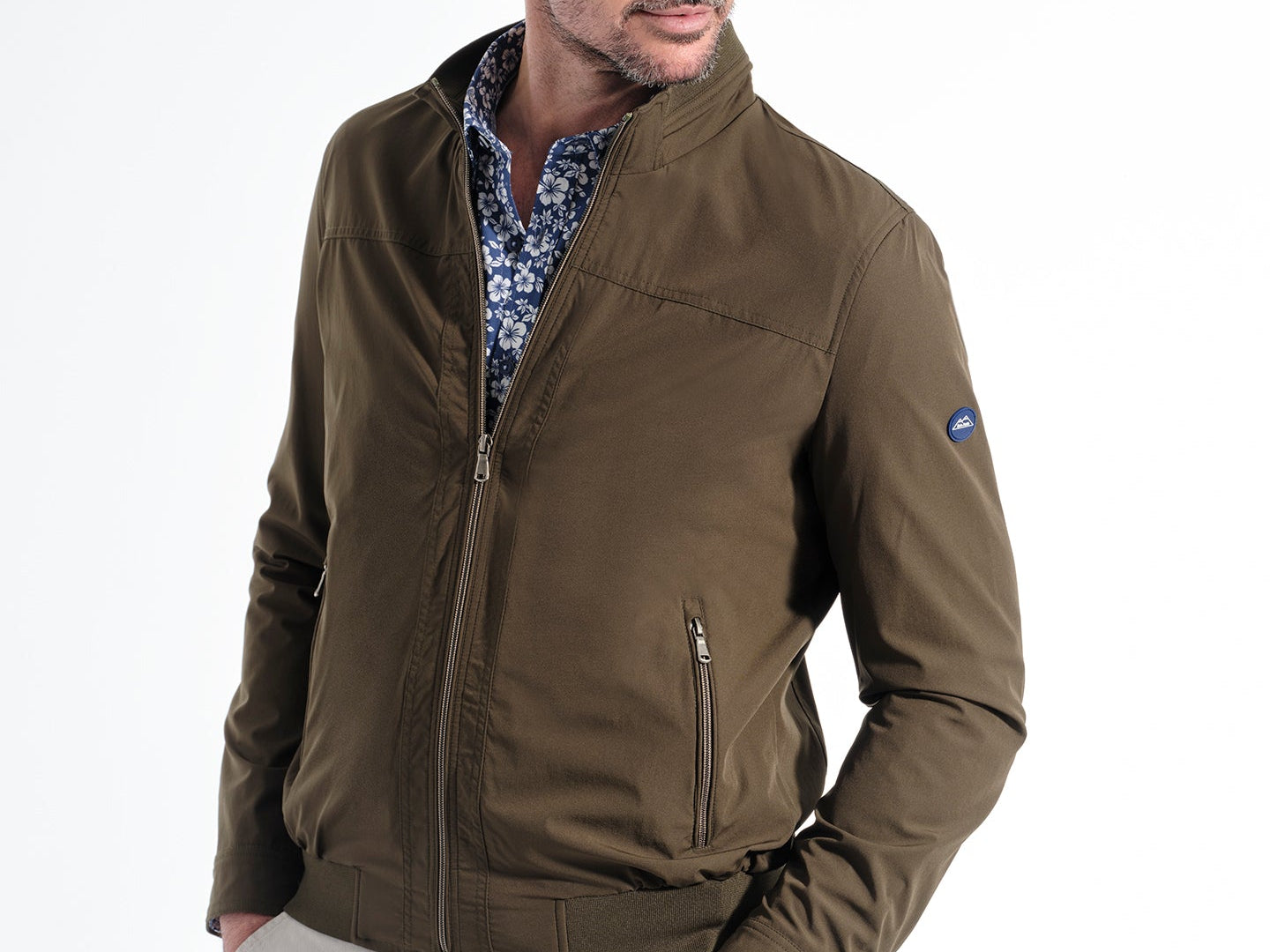 CAZADORA BOMBER BE KHAKI - Polo Hills