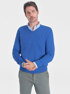 JERSEY ALGODON PICO BLUISH - Polo Hills