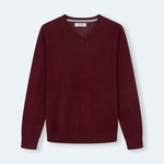 JERSEY ALGODON PICO BURGUNDY - Polo Hills