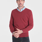 JERSEY ALGODON PICO BURGUNDY - Polo Hills