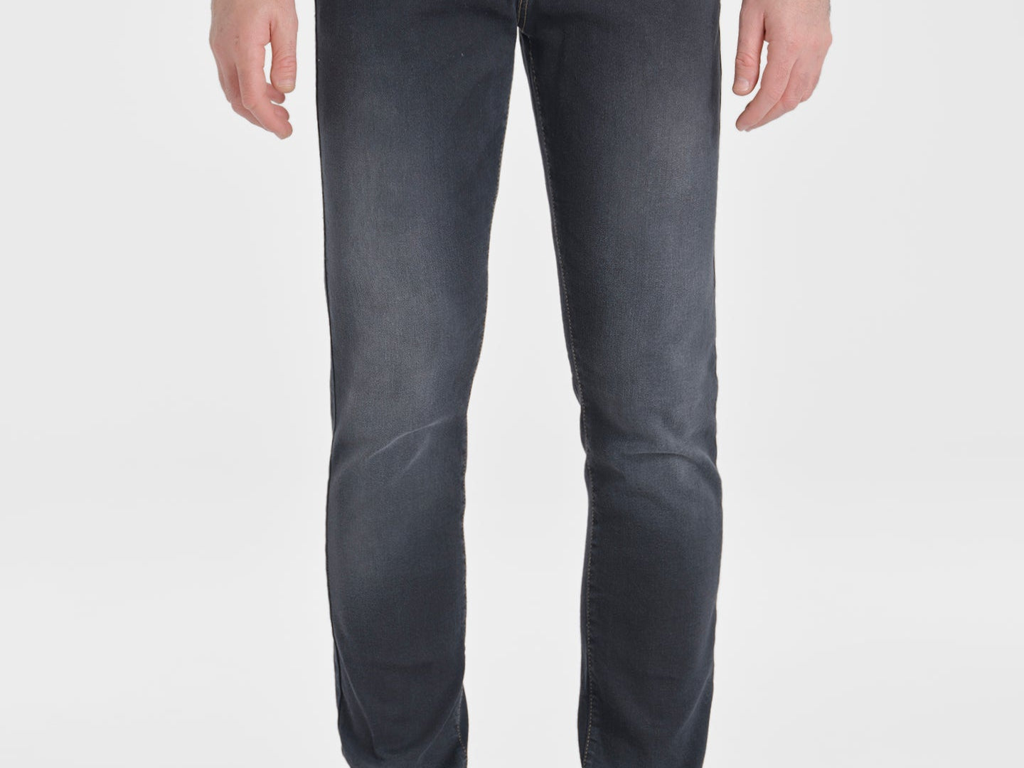PANTALON DENIM SMITH BLACK - Polo Hills