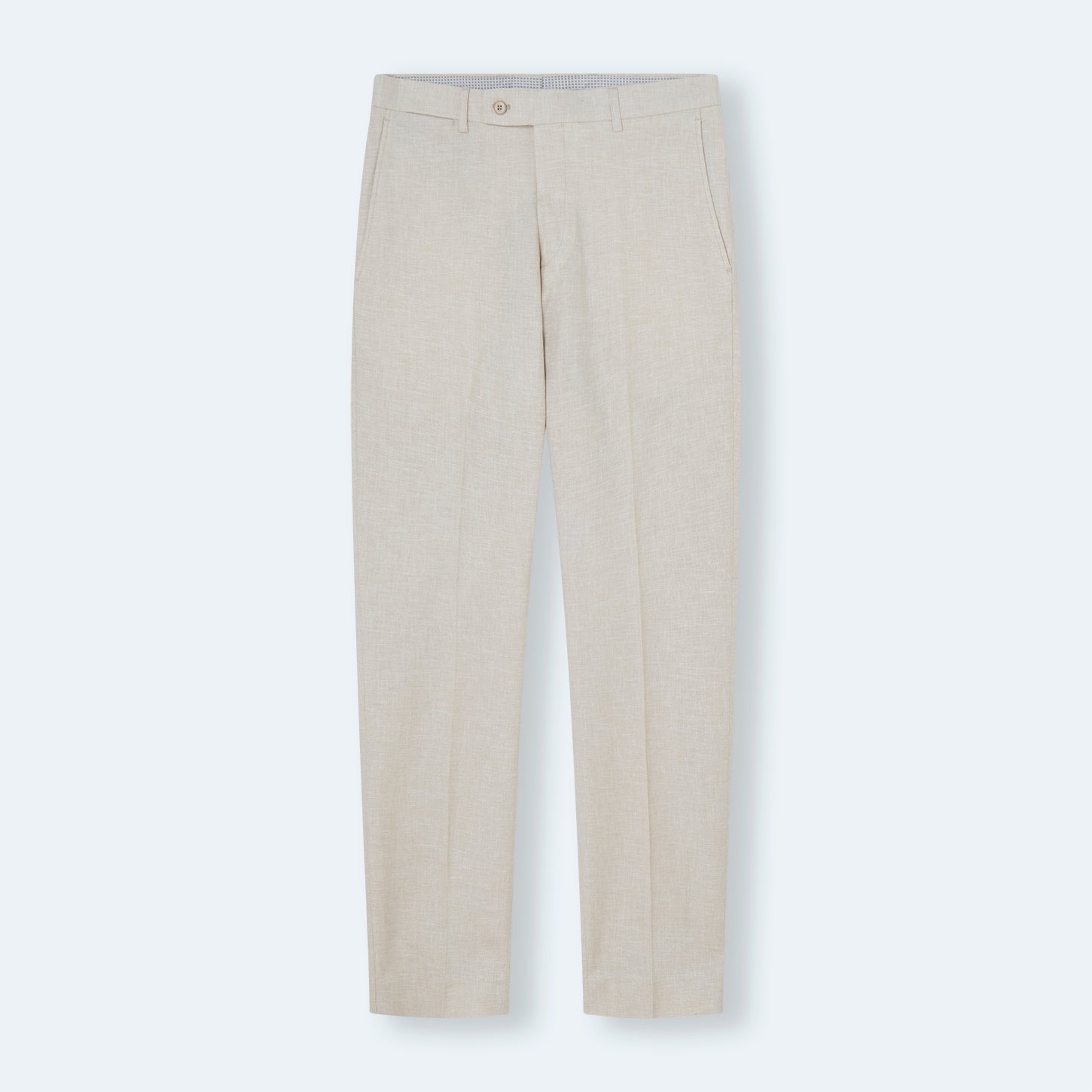 PANTALON LINO BE BEIGE - Polo Hills