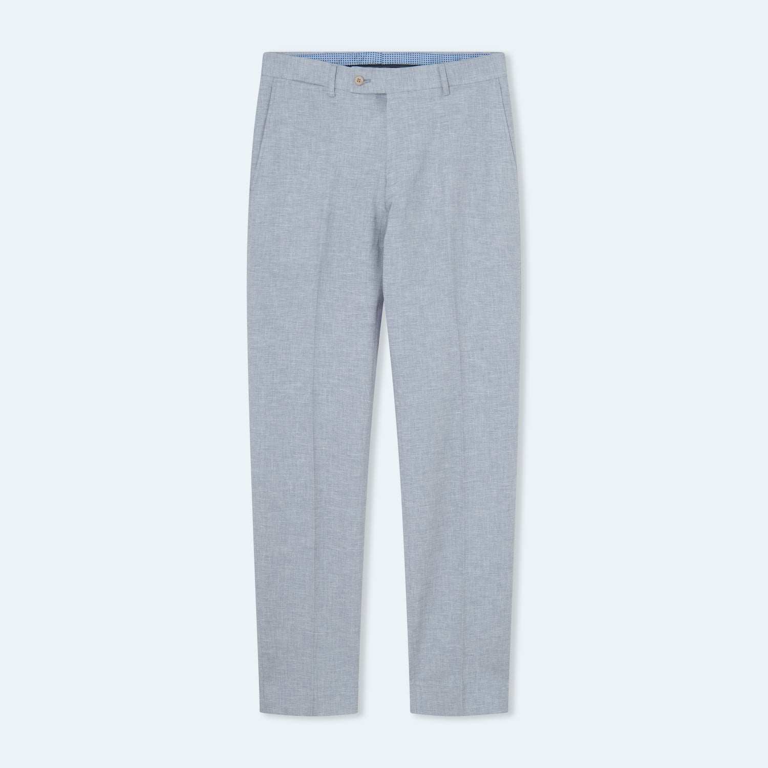 PANTALON LINO BE GREY - Polo Hills