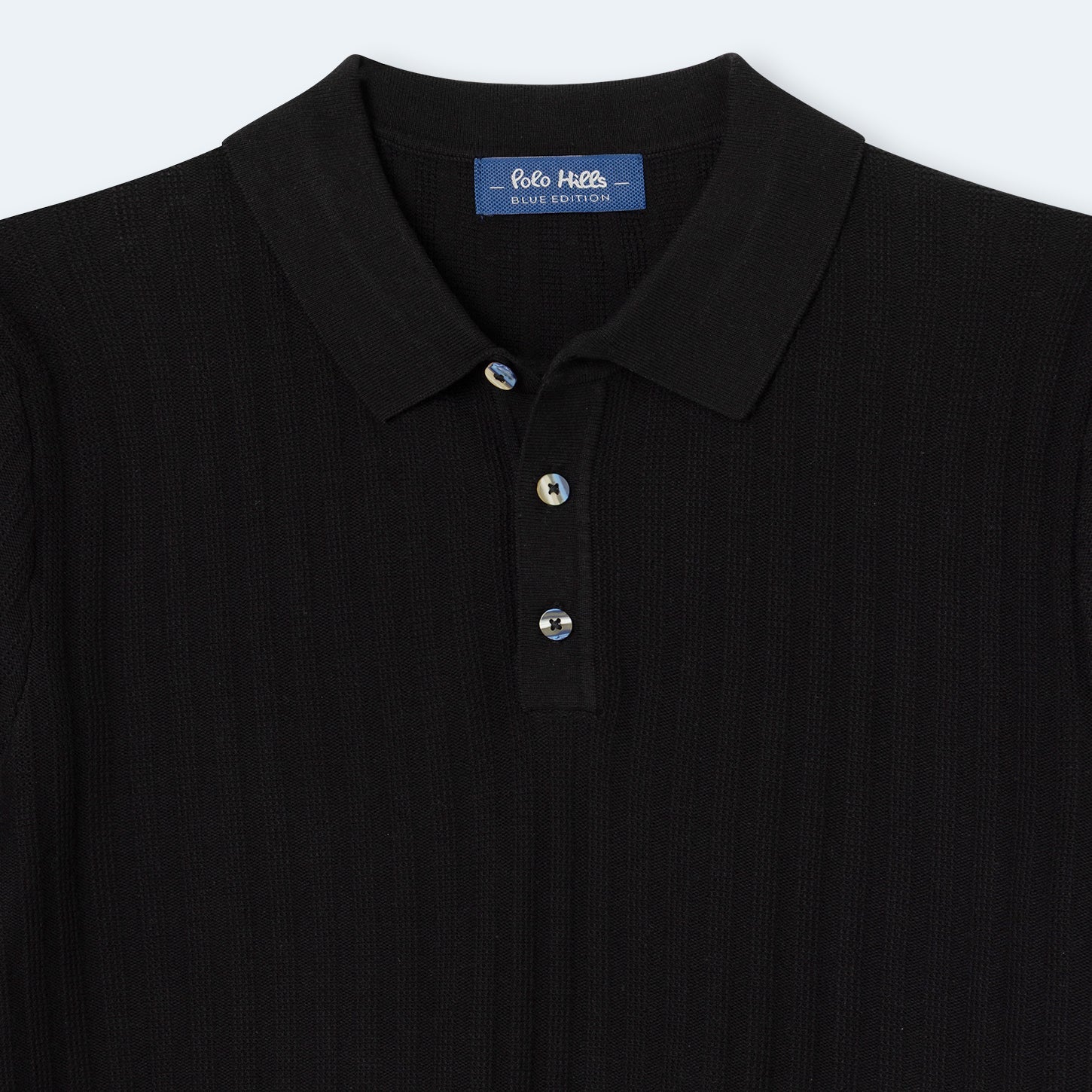POLO KNIT BLACK - Polo Hills